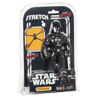 Boneco Darth Vader Star Wars 17 Cm Stretch Estica Sunny 3491