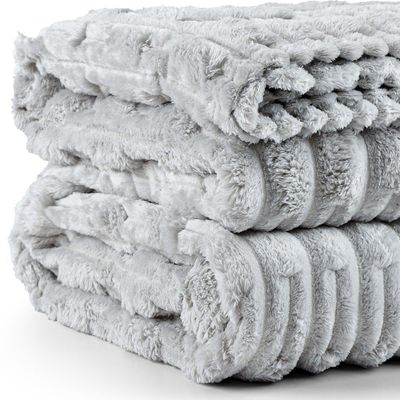 Cobertor Polar Ultrasoft Queen 01 Peça 100% Poliéster - Platina