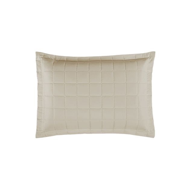Porta Travesseiro Matelado Soft 1 Peça 70cm x 50cm 100% Poliéster - Areia