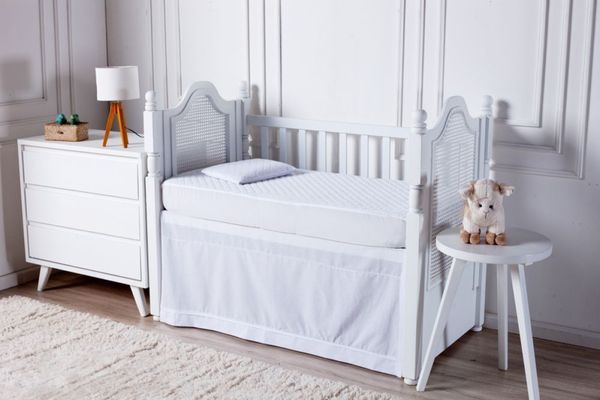 Protetor Colchão Berço Impermeável Matelado 01 Peça - Branco