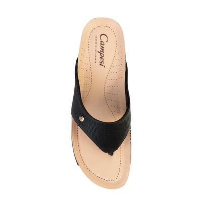 Tamanco Anabela Campesi CP22-L9002 41 / Preto/Bege