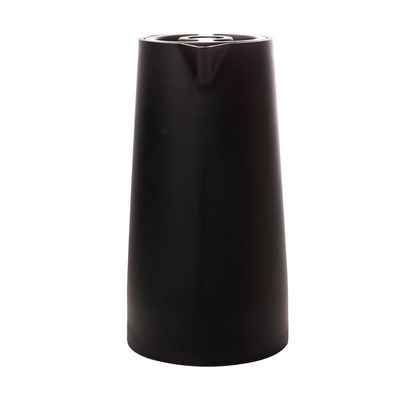 Garrafa Térmica Nórdica 1L Cabo de Madeira Termômetro Wolff Preto