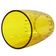 Copo Crippa 300ml Plástico Trama Amarelo Água Suco Refrigerante Escolar Refeitório Lanche