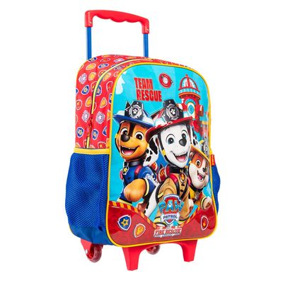 Kit Escolar Patrulha Canina Xeryus - Mochila com Rodinhas, Lancheira e Estojo