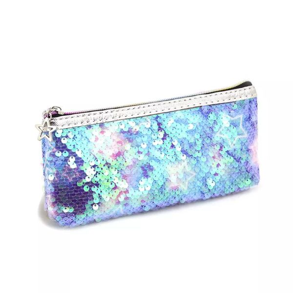 Estojo Le Teen Paetê Sky Color 27x9x4cm Cores Diversas - Item Sortido Estojo Le Teen Paetê Sky Color 27x9x4cm Cores Diversas - Item Sortido