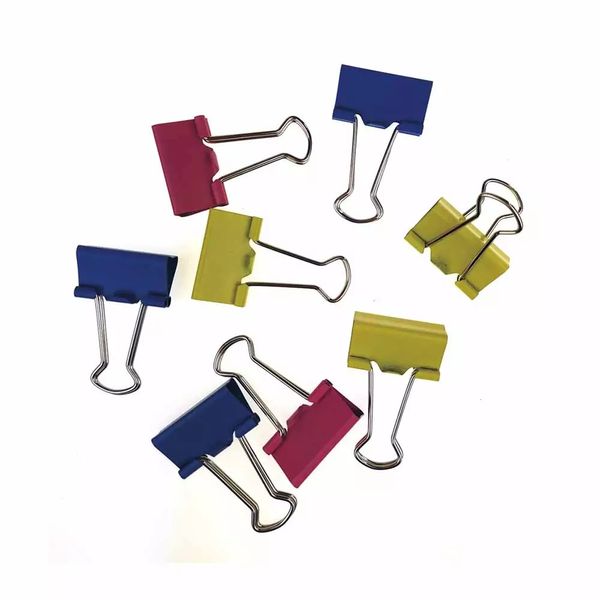 Binder Clip Le Candy 25mm com 8 Unidades Binder Clip Le Candy 25mm com 8 Unidades