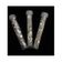 Glitter Le Pol Flocos Forma com 3 Unidades - Item Sortido