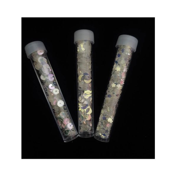 Glitter Le Pol Flocos Forma com 3 Unidades - Item Sortido Glitter Le Pol Flocos Forma com 3 Unidades - Item Sortido