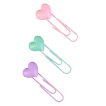Conjunto Clips Papel 3 unidades Lovely CV244908 Loffice Sortido
