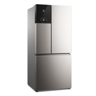 Geladeira Electrolux Frost Free Inverter 590L AutoSense 3 Portas Cor Inox Look (IM8S) 220V