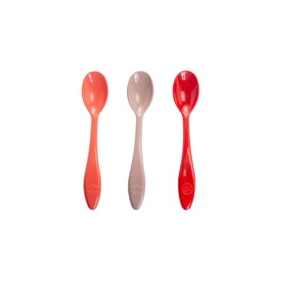 Kit Colher Dolce Infantil Colorido em Polipropileno Linha Alegria