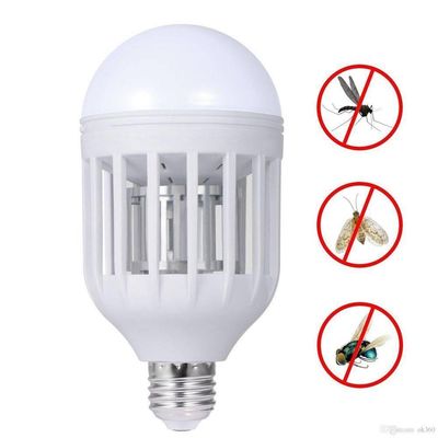 Lâmpada LED 12W com Luz Mata Inseto Mosquito Pernilongo Led Bivolt