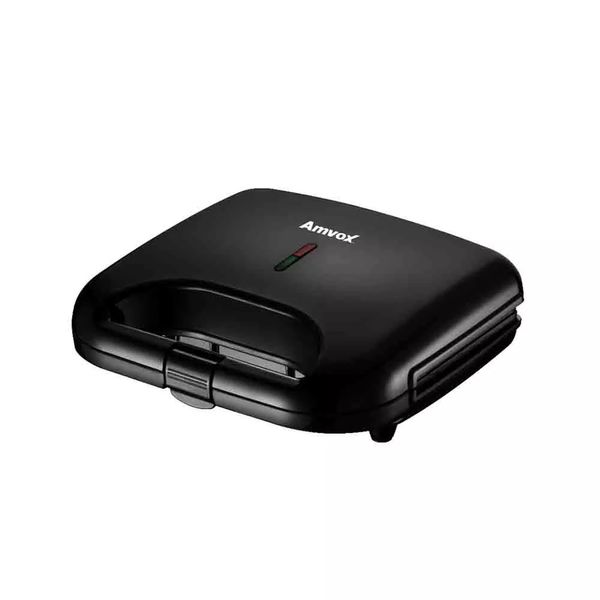 Grill e Sanduicheira Elétrica Amvox AMS 370 Black - 750W 220V Grill e Sanduicheira Elétrica Amvox AMS 370 Black - 750W 220V