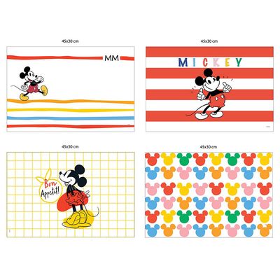 Lugar Americano Retangular PVC CV245184 Mickey - Item Sortido