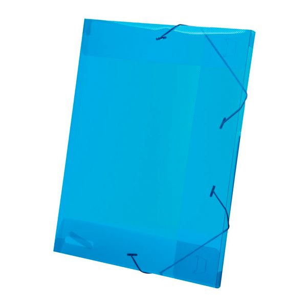 Pasta Aba Elástico Dello Line Lombo 2cm Azul 33,5x23,5cm