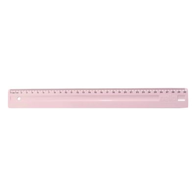 Régua Dello Serena 30cm Rosa