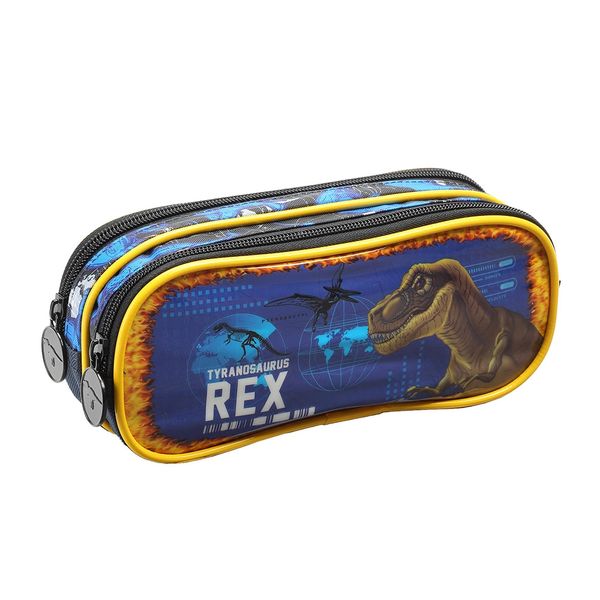Estojo Infantil Seanite com 2 Divisórias Dino Colors - Item Sortido Estojo Infantil Seanite com 2 Divisórias Dino Colors - Item Sortido