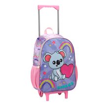 Mochila Com Rodas Coala Urso E Panda Mr42080 Seanite
