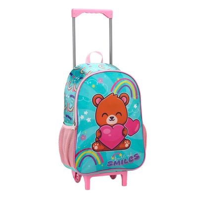 Mochila Com Rodas Coala Urso E Panda Mr42080 Seanite