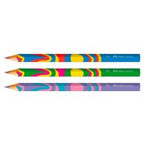 Lápis de Cor com 3 Multicor Fantasy Colours 315220 - Faber