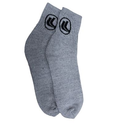Meia Esporte Legal Cano Curto Masculina 38-43 / Cinza