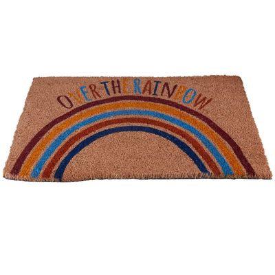 Capacho em Fibra de Coco Cazza Rainbow 40cm x 60cm