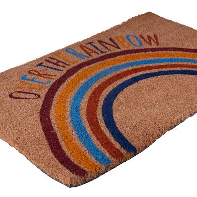 Capacho em Fibra de Coco Cazza Rainbow 40cm x 60cm