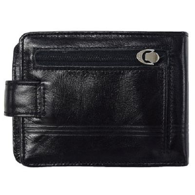 "CARTEIRA MASCULINA FASOLO COURO PORTA CHEQUES K148 PRETA Cor:Preto;Tamanho:Único;Genero:Homem"