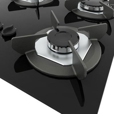 Fogão Cooktop Elétrico com 5 Bocas Mesa em Vidro Safe Nardelli Preto / Bivolt