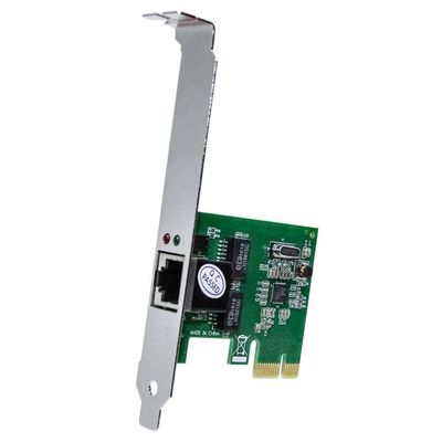 Placa De Rede Pci-e Express Lan Ethernet 100/1000 Gigabit Low Profile