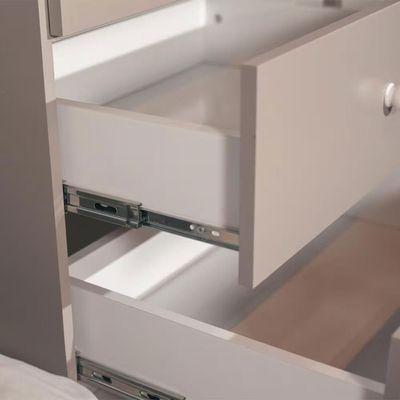 Guarda-Roupa Infantil Genialflex Nuvem com 3 Portas, 2 Gavetas, 3 Prateleiras e 91cm de largura  Fendi Fendi