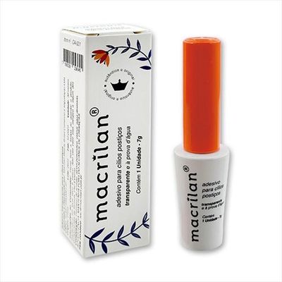 Kit Macrilan Cola Cílios Postiços+cílios 3d 5 Pares X01