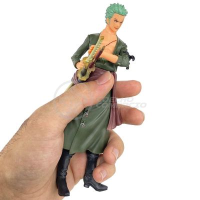 Boneco Anime Action Figure One Piece 18cm - Roronoa Zoro