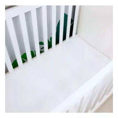 Protetor Branco Colchao Impermeável Berço Elástico 1,30 X 60