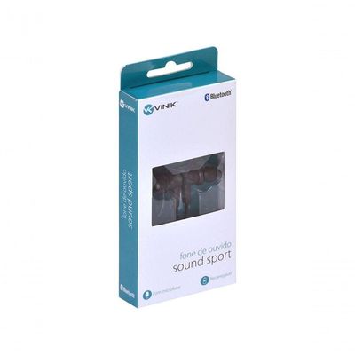 Fone De Ouvido Sound Sport Bluetooth Com Microfone
