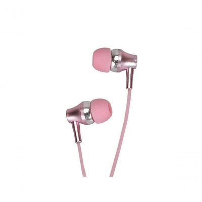 Fone De Ouvido Evus F-09 Intra Auricular Premium Rosa