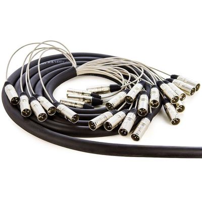 Multicabos Conectores Xlr 24 Vias Santo Angelo - 3 Mt