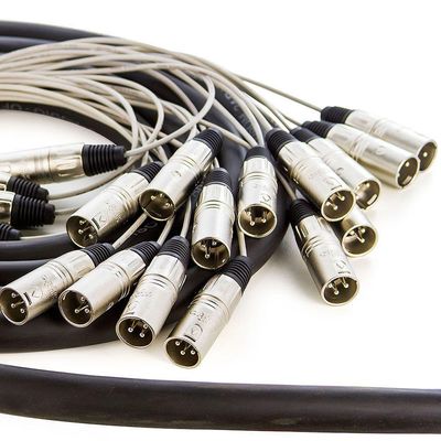 Multicabos Conectores Xlr 24 Vias Santo Angelo - 3 Mt