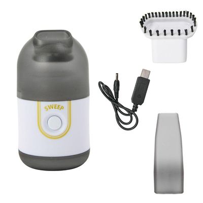 Mini Aspirador De Po Portatil Usb Bivolt Recarregavel Branco