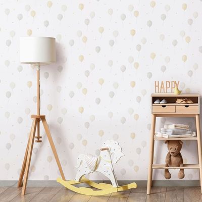 Papel de Parede Enzo Bege e Cinza 287-3