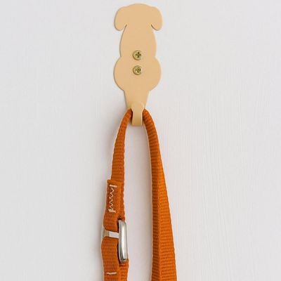 Kit 3 Penduradores 8cm Luft Masutti Cachorro Dourado Gancho Organizador Utensílios