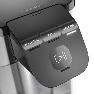 Purificador Electrolux Eletrônico Compacto Experience Pure 4x Digital Cinza (PE12G) Bivolt
