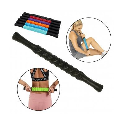 Conjunto de Yoga 5 Peças Rolo Bastão Faixa Elástica Bola
