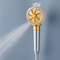 Ducha Portátil Prata/Dourado Chuveirinho Sistema econômico