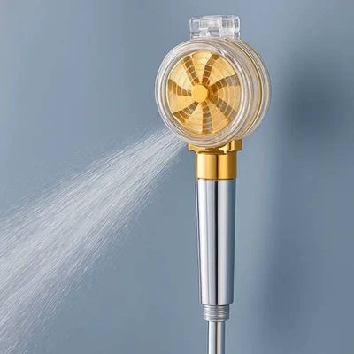 Ducha Portátil Prata/Dourado Chuveirinho Sistema econômico