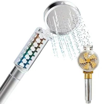 Ducha Portátil Prata/Dourado Chuveirinho Sistema econômico