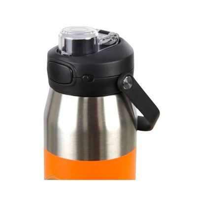 Garrafa Térmica Laranja Inox LegendáriosAHU Licenciado 750ml