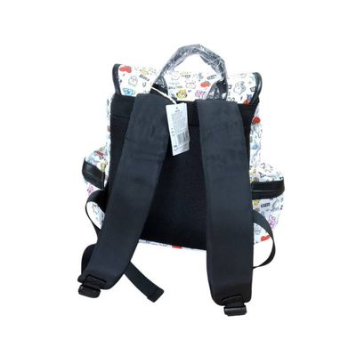 Mochila Branca de Costa Infantil Tipo Saco Personagens BT21
