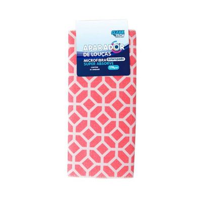 Kit 10 Toalha Aparador Louças Microfibra Estampada 38cmx50cm
