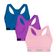 Kit 3 Tops Puma Nadador Sem Costura Feminino P